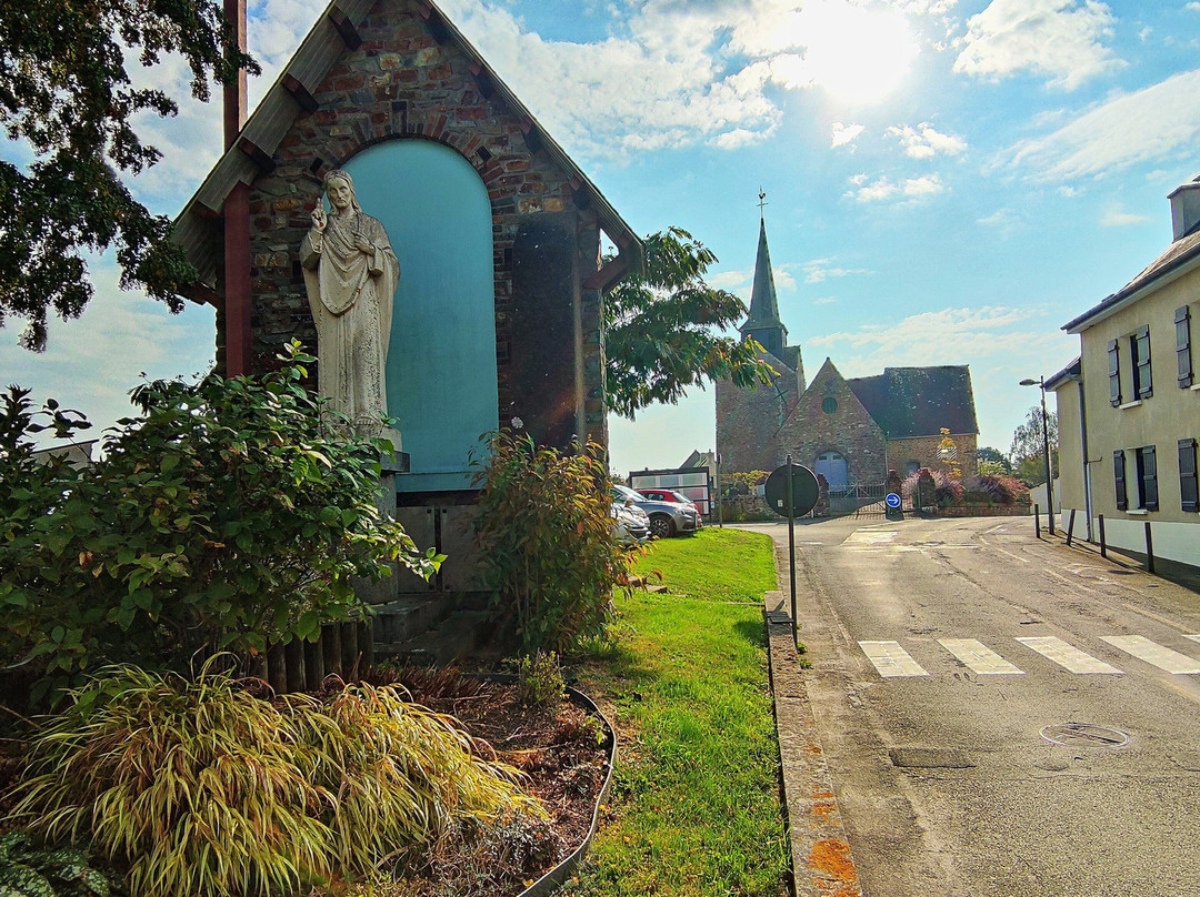 Église Saint-melaine景点图片