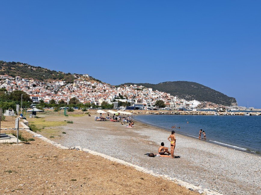 Skopelos Port Beach景点图片