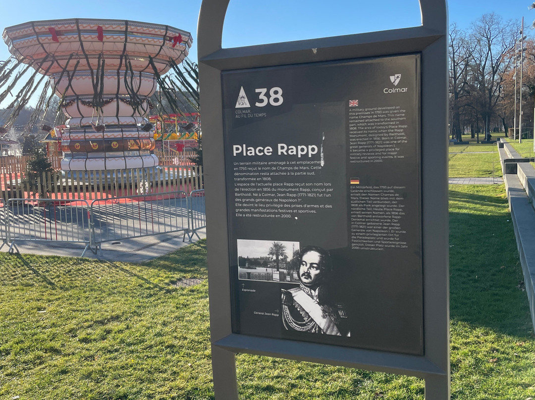 Place Rapp et Monument Général Rapp-科尔马必去景点