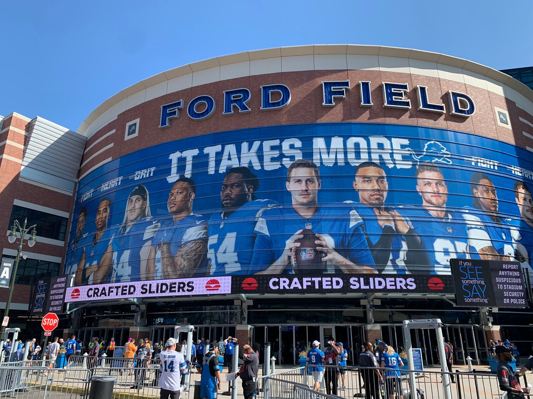 Ford Field-底特律必去景点