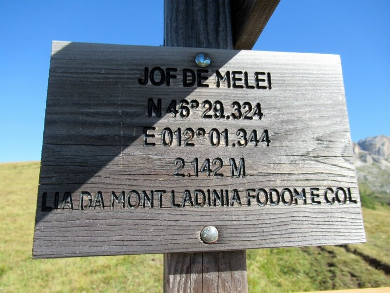 Jof de Melei-Colle Santa Lucia必去景点