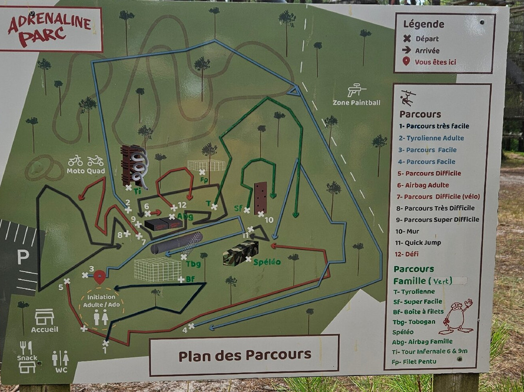Adrenaline Parc-Moliets et Maa必去景点