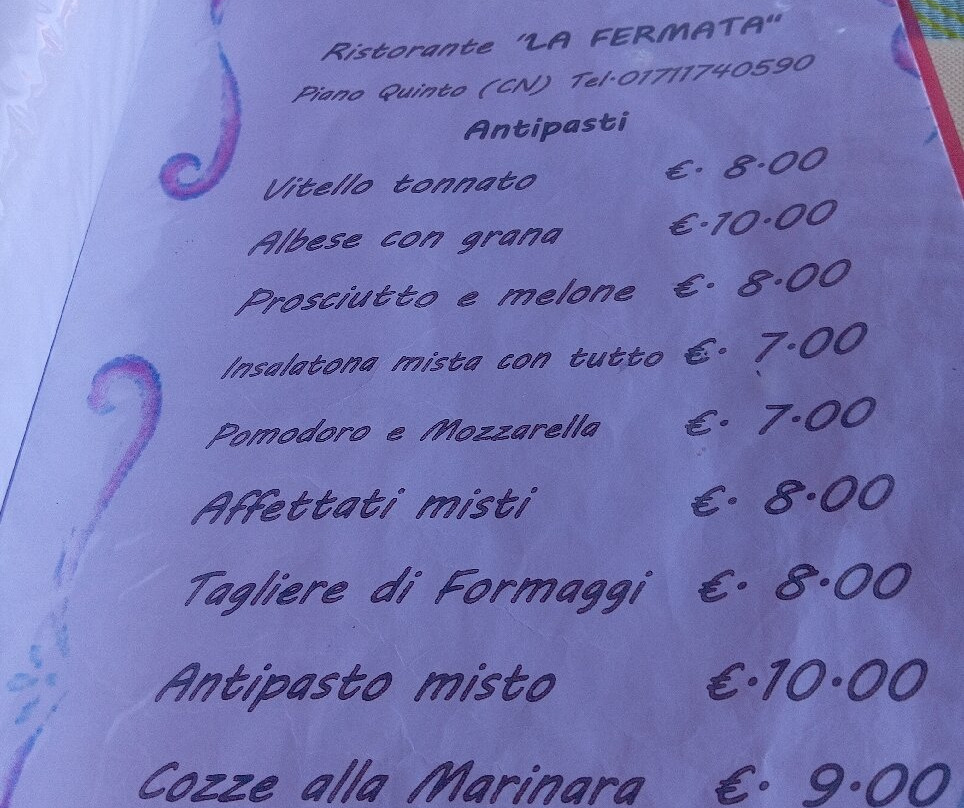 Ristorante Bar La Fermata