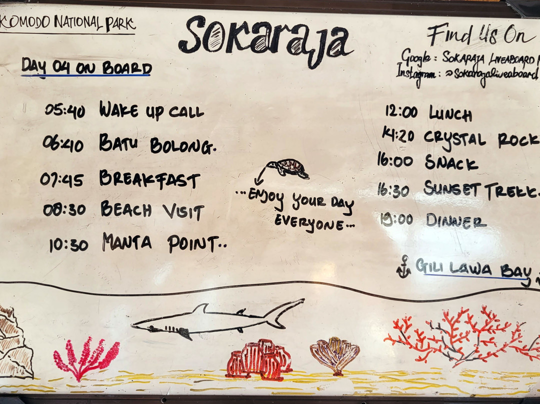 Sokaraja Liveaboard Komodo-Labuan Bajo必去景点