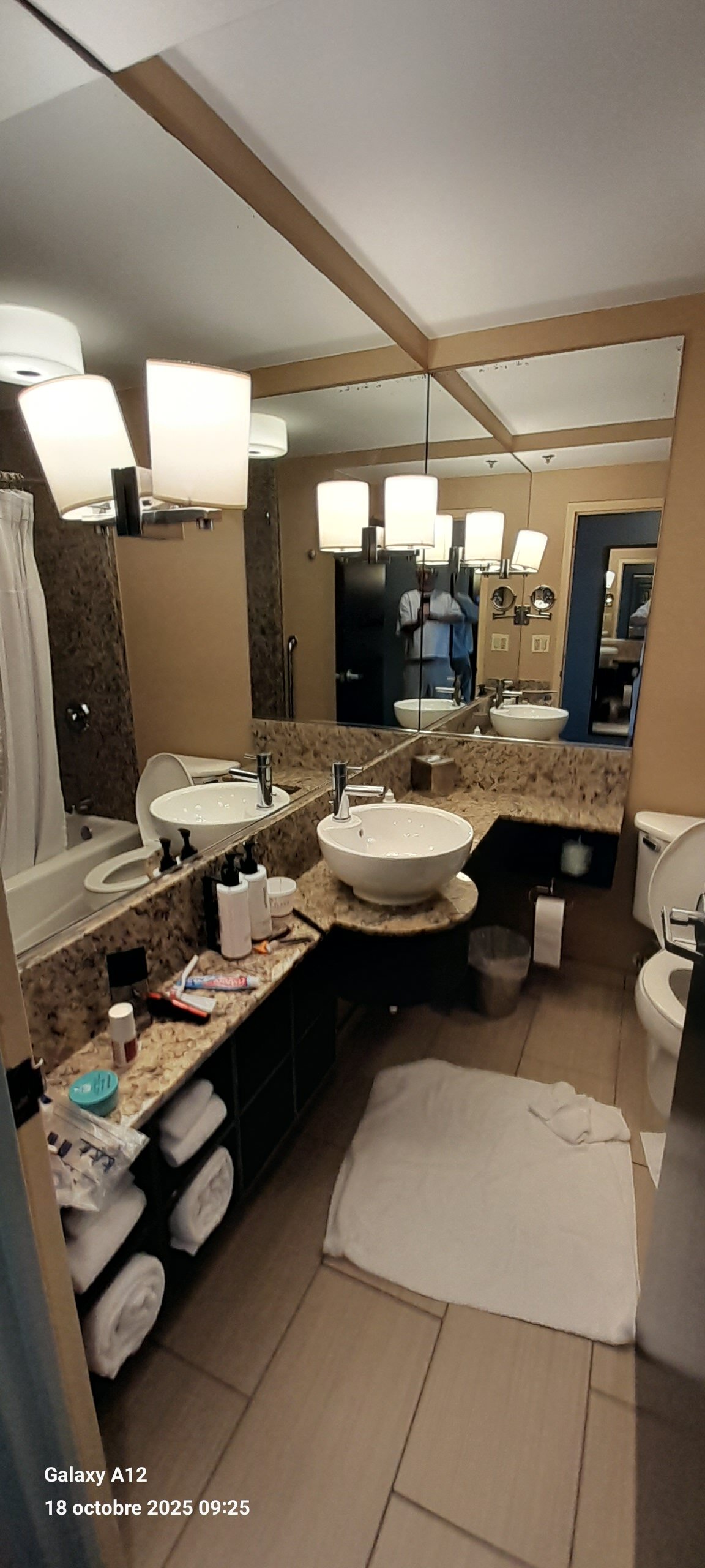 芝加哥奥黑尔皇冠假日酒店-浴室