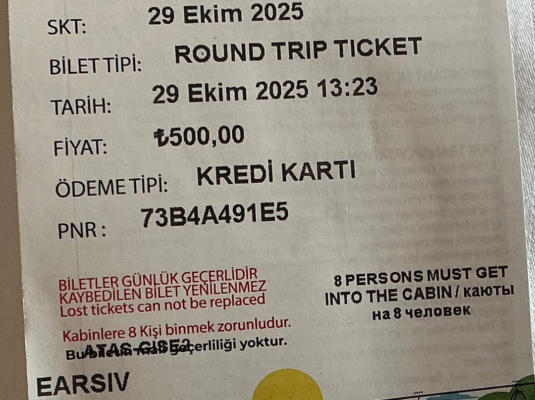 Alanya Teleferik-阿兰亚必去景点