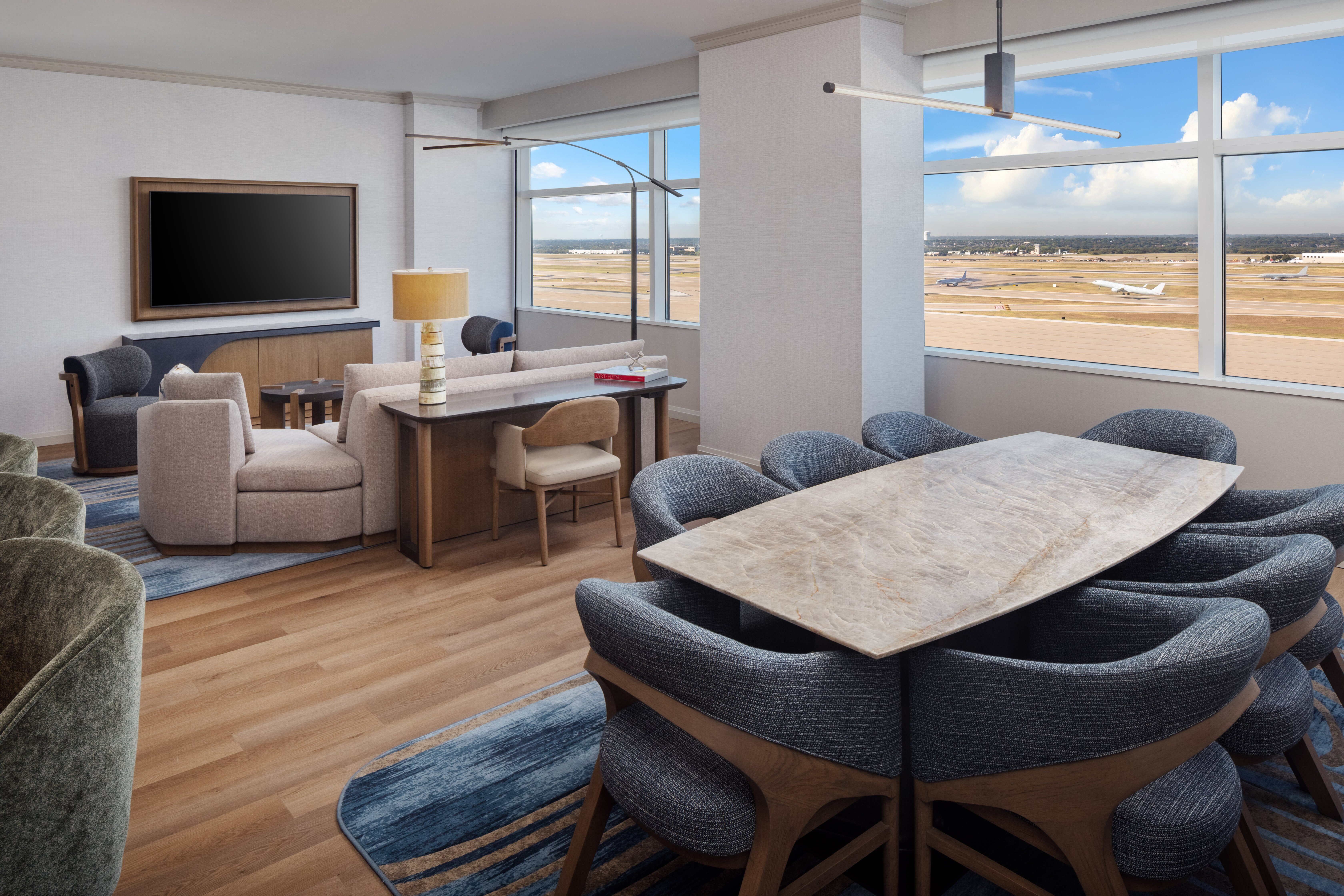 DFW机场君悦酒店-客卧