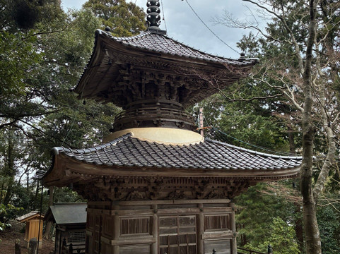 Onsenji Temple-丰冈市必去景点
