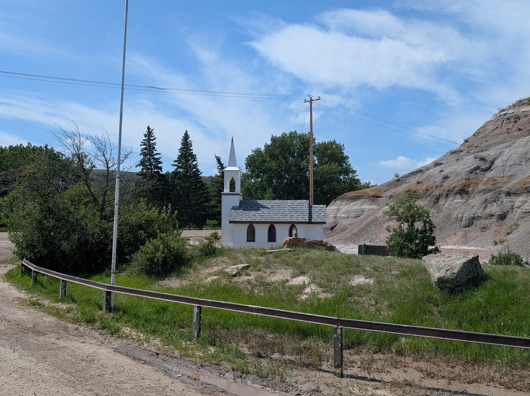 Drumheller's Little Church-德兰赫勒必去景点