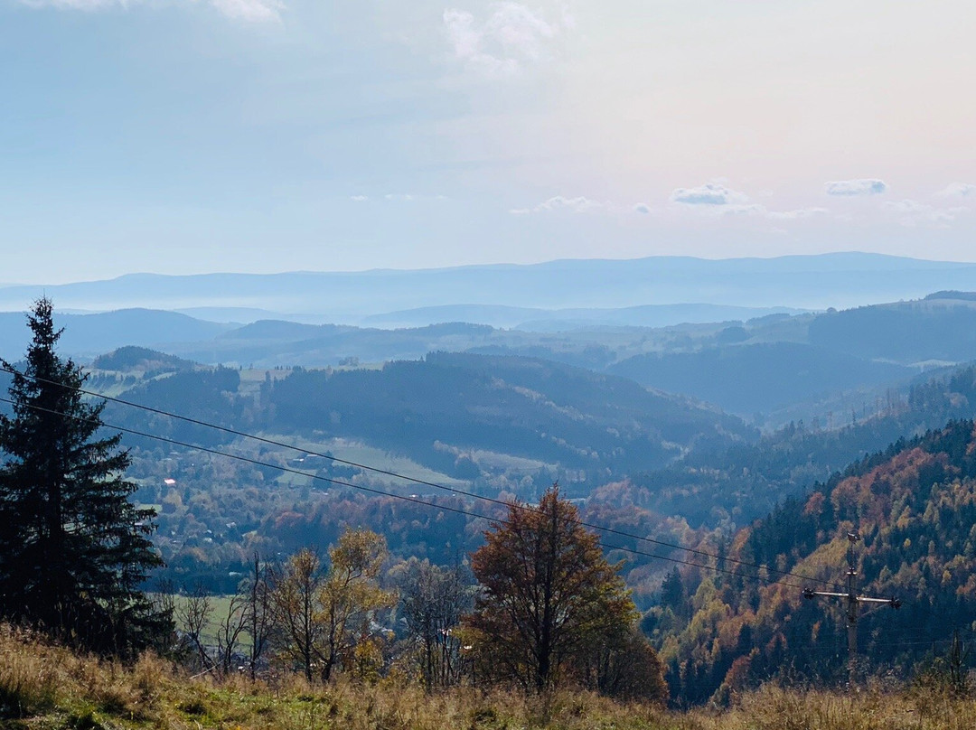 Lookout Tower at the Summit of Wielka Sowa Mountain景点图片