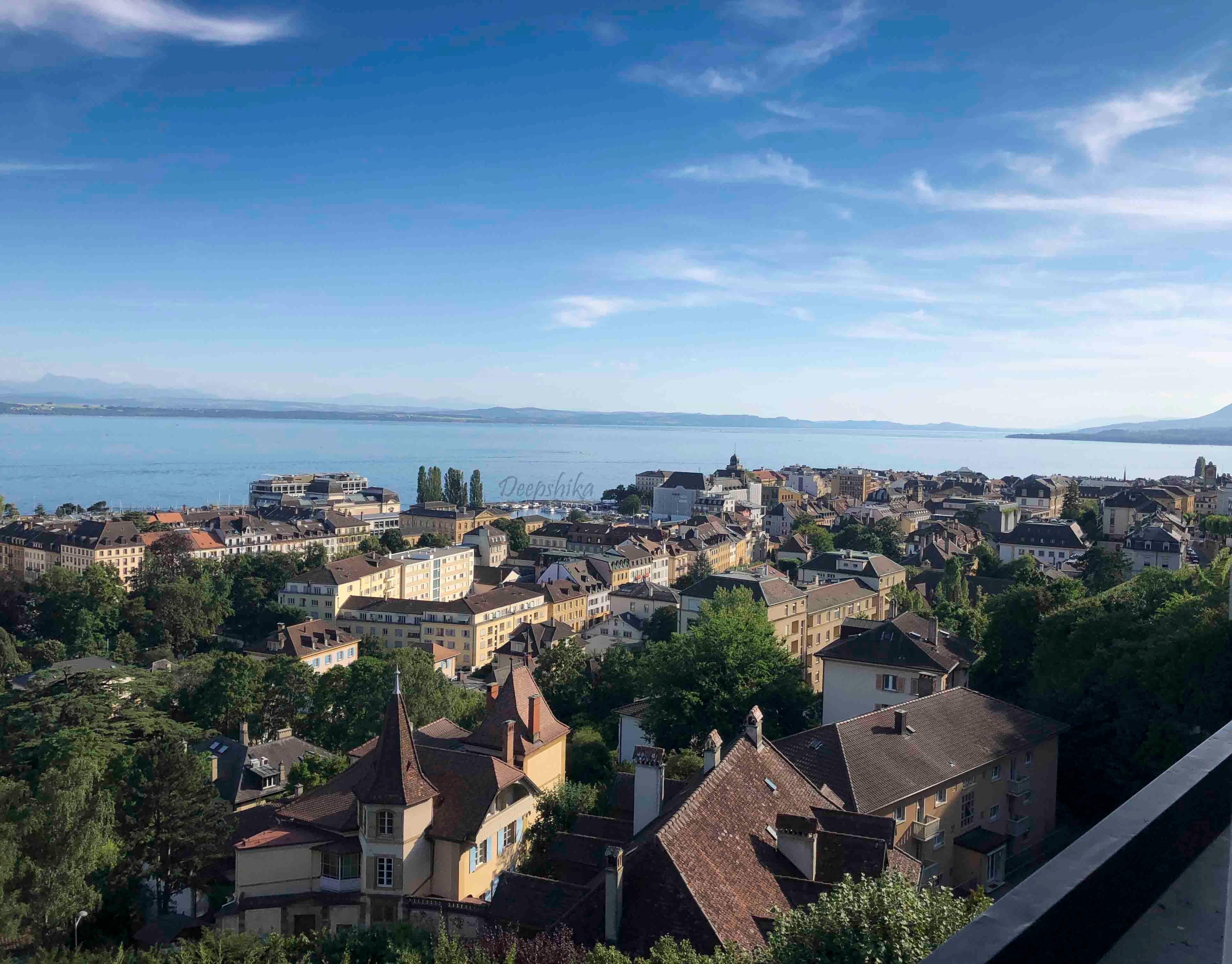 Hotel Alpes et Lac-酒店景观