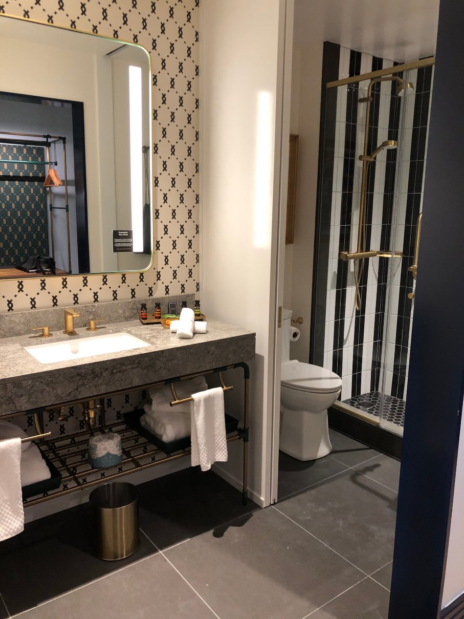 费城中心城希尔顿嘉悦里酒店-浴室