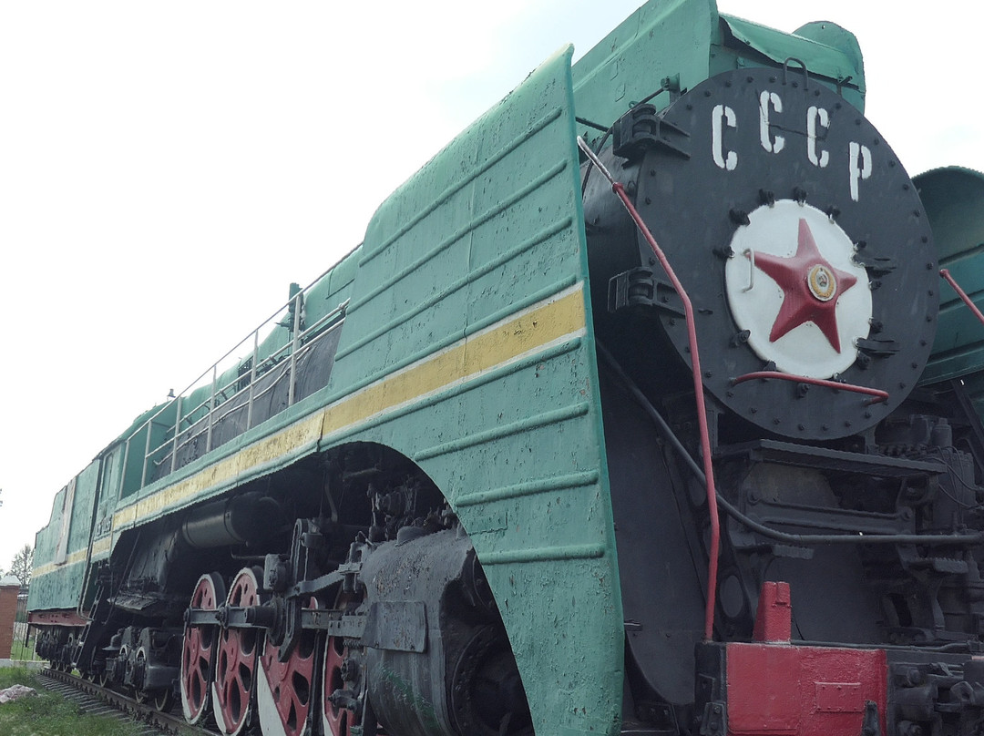 Steam Locomotive-Monument P36-0096-Severobaykalsk必去景点