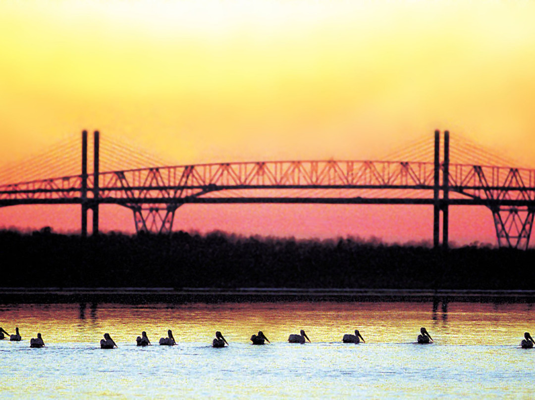 The Veterans Memorial Park & Bridge-Port Arthur必去景点