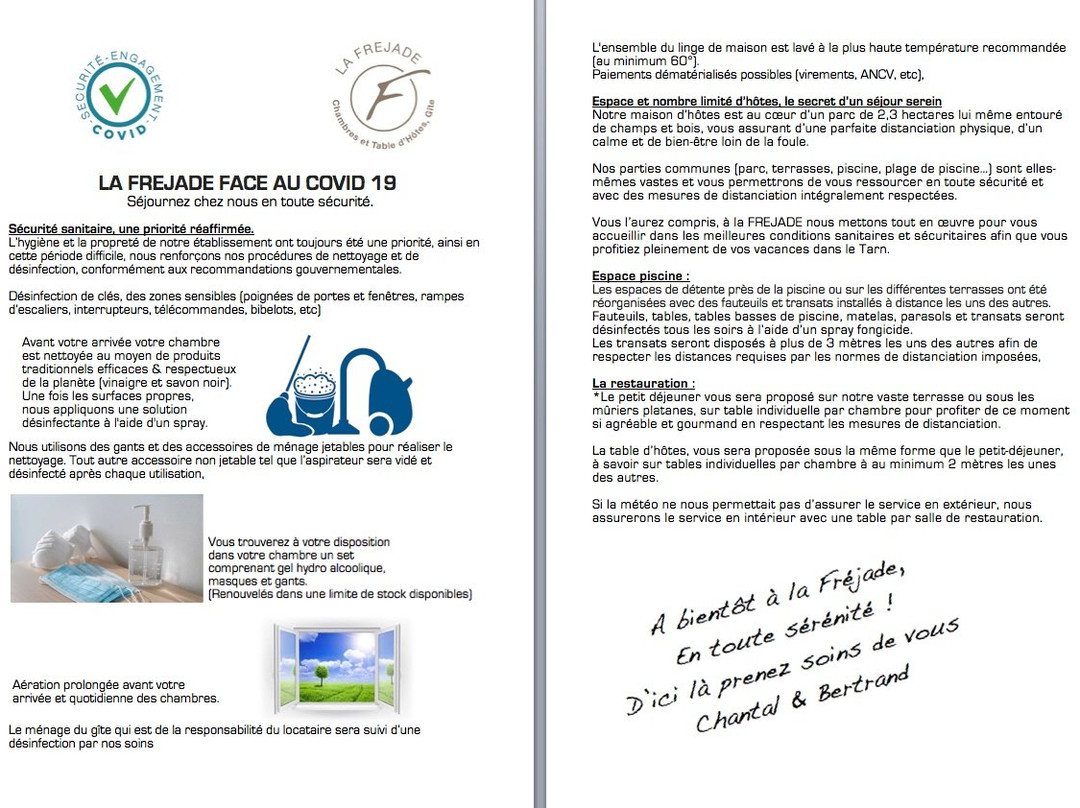 Maison d'hotes La Frejade主图