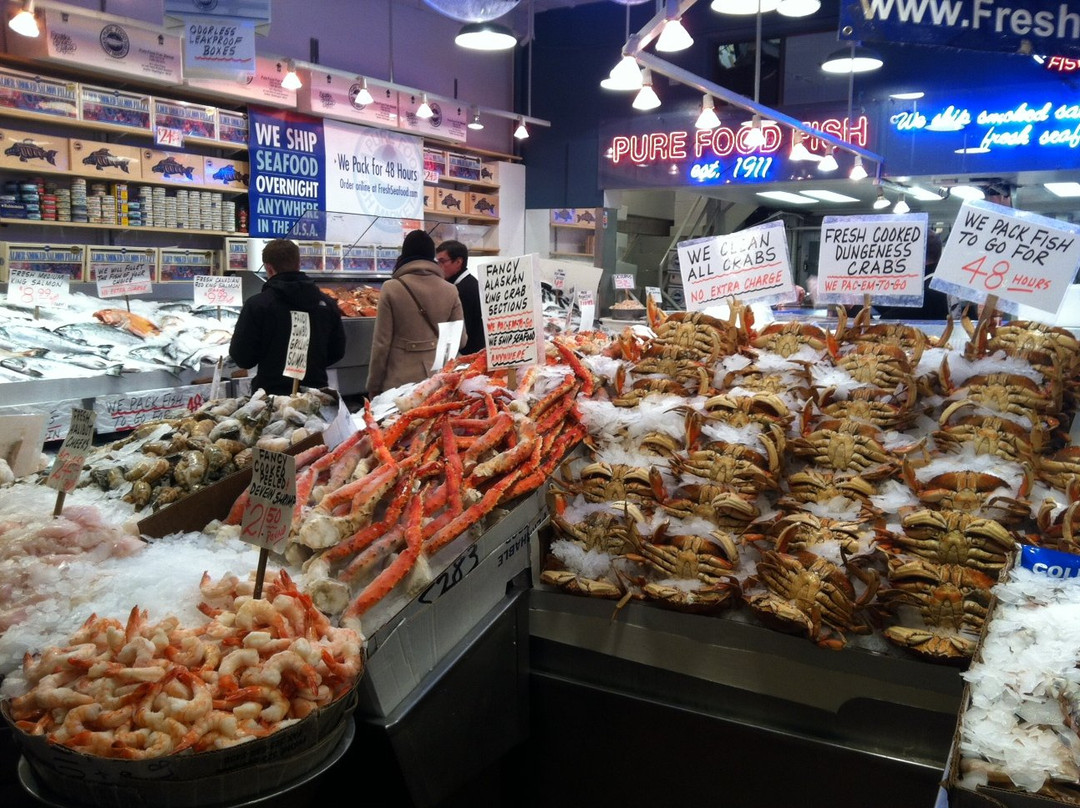 Pure Food Fish Market-西雅图必去景点