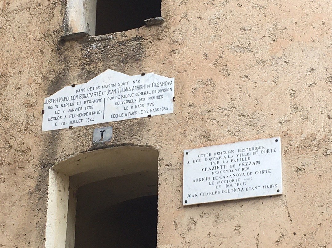 Maison Natale de Joseph Bonaparte-Corte必去景点