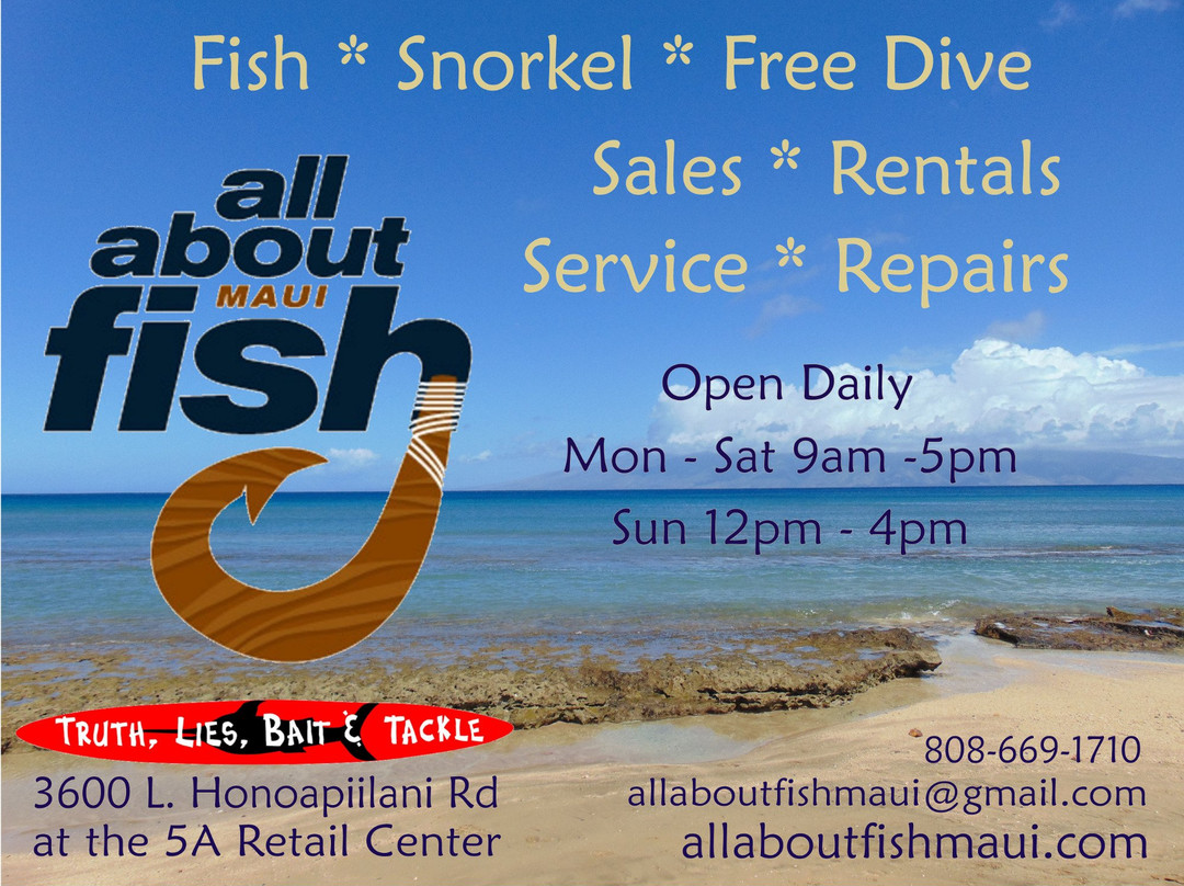 All About Fish-拉海纳必去景点