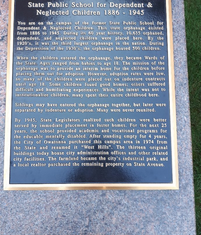 State School Orphanage Museum-Owatonna必去景点