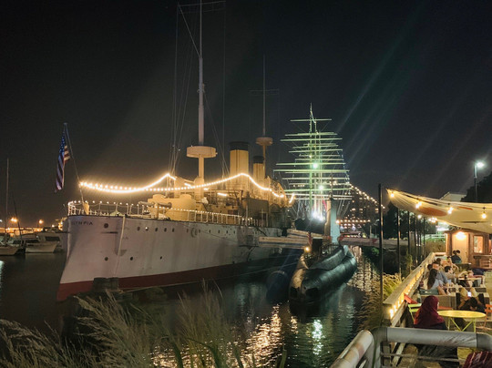 Delaware River waterfront-费城必去景点