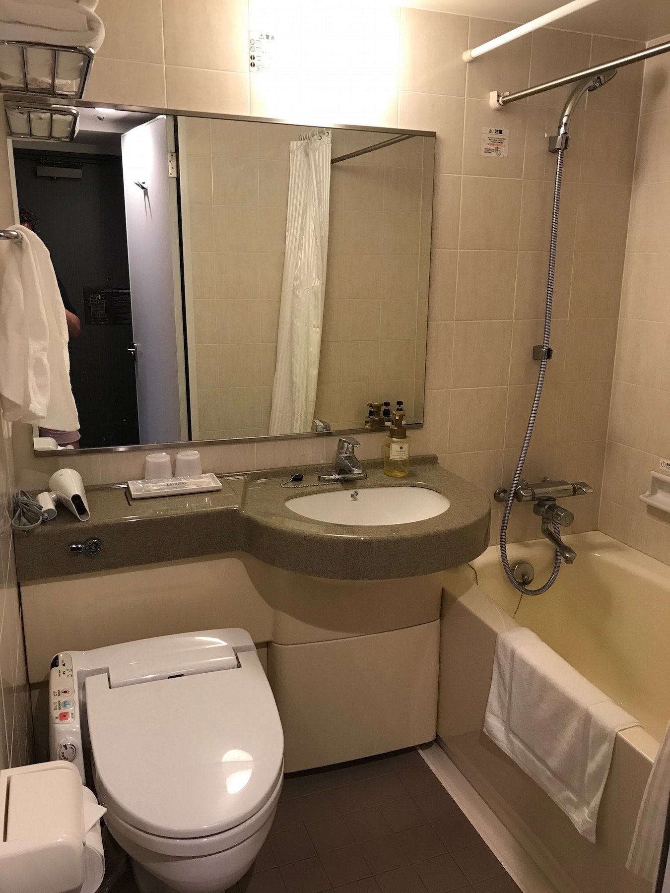 东京筑地东急STAY酒店-浴室