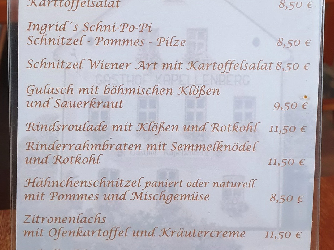 Gasthof Kapellenberg主图