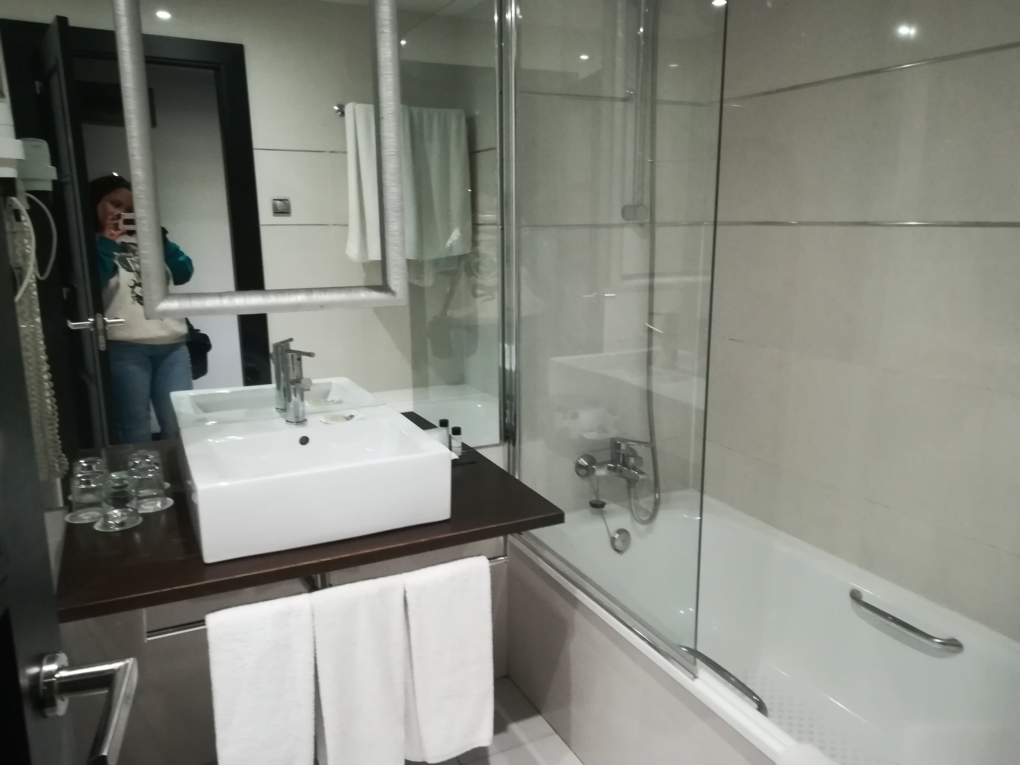 户撒圣多明各广场酒店-浴室