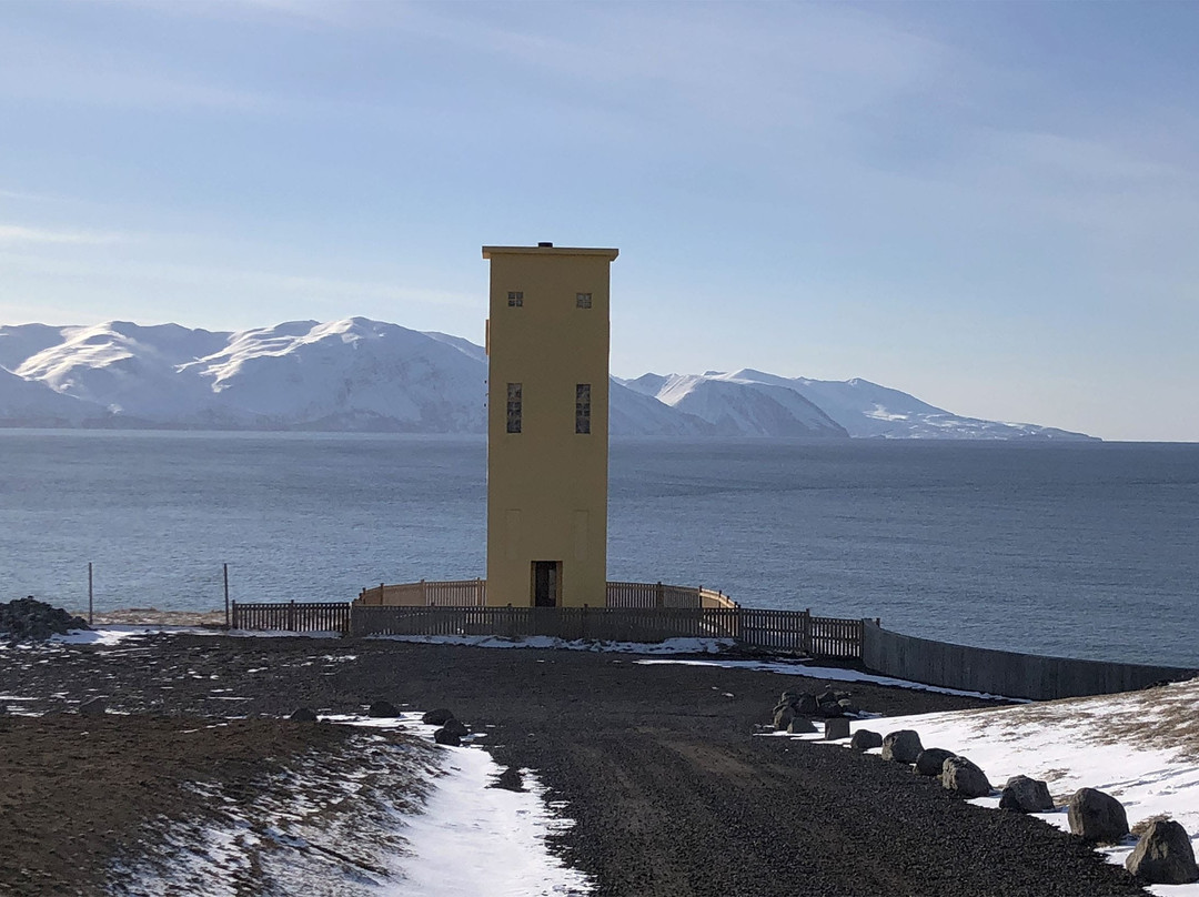 Husavik Yellow Lighthouse-胡萨维克必去景点