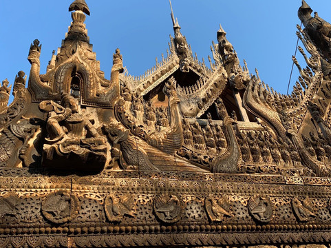 (shwenandaw kyaung)shwenandaw monastery