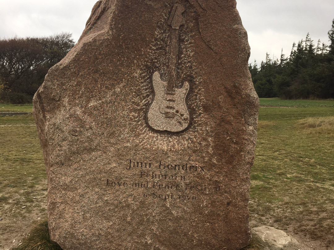 Jimi Hendrix Gedächtnisstein景点图片