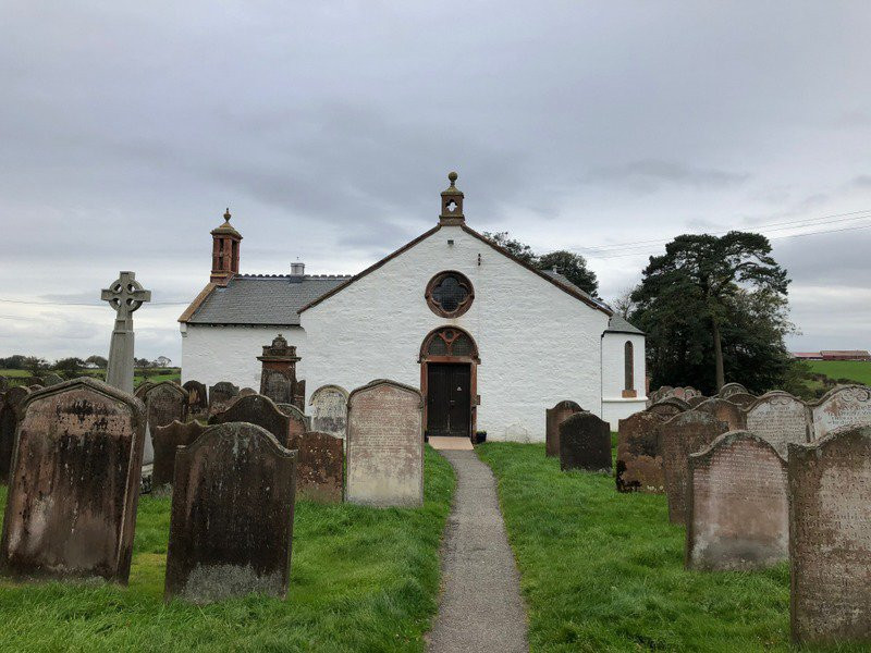 Ruthwell Cross at the Ruthwell Church景点图片