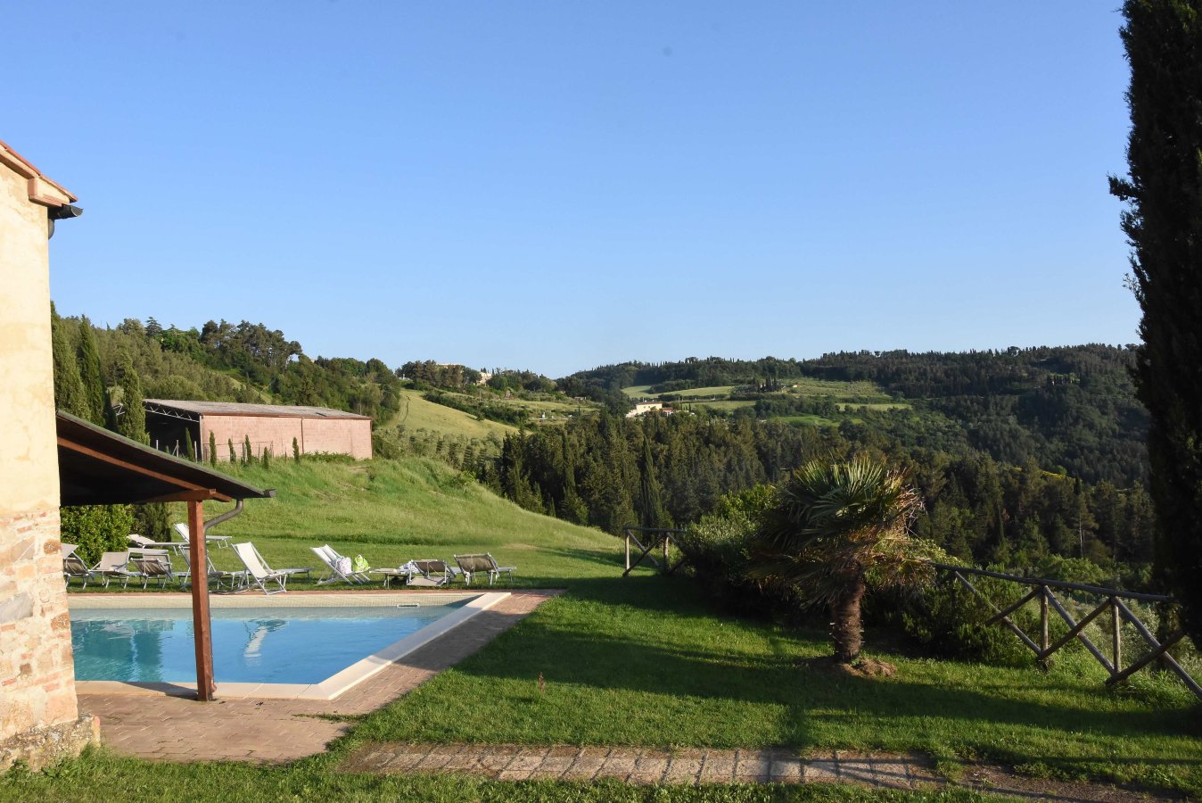 Agriturismo Pietraposa-泳池