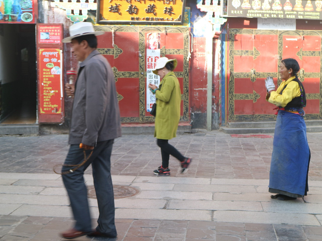 西藏自治区拉萨市八廓街步行街-拉萨市必去景点