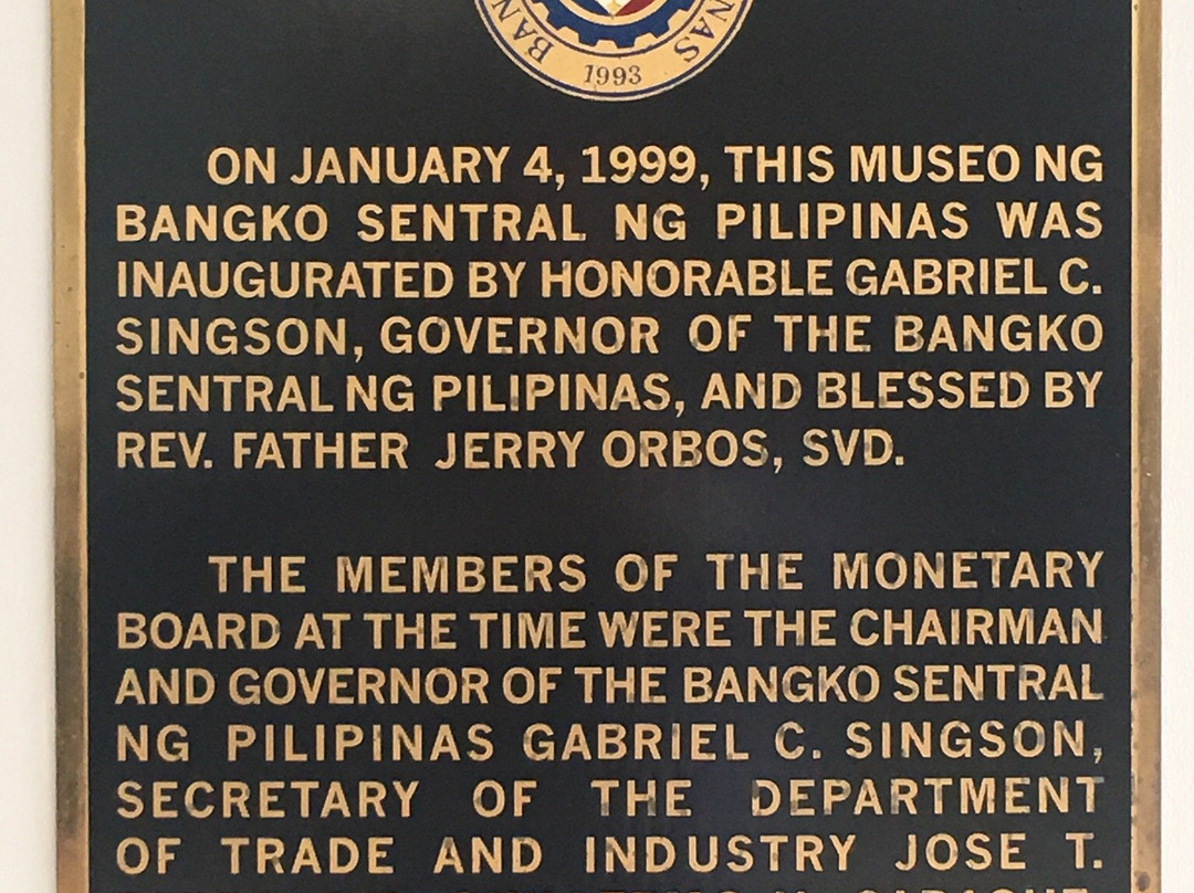 货币博物馆-马尼拉必去景点