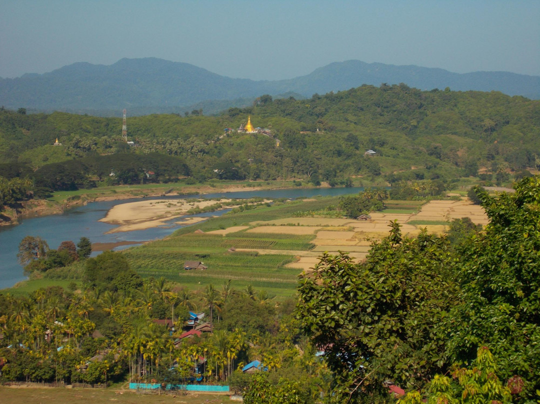 Shwe Nandaw Pagoda Hill-Thandwe必去景点