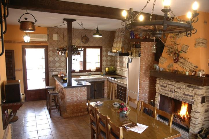 Casa Rural de Estilo Rustico Con Spa