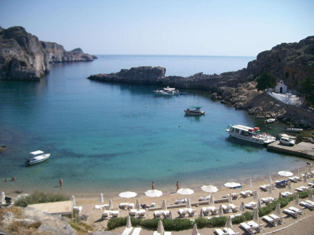 Agios Pavlos Beach-林多斯必去景点