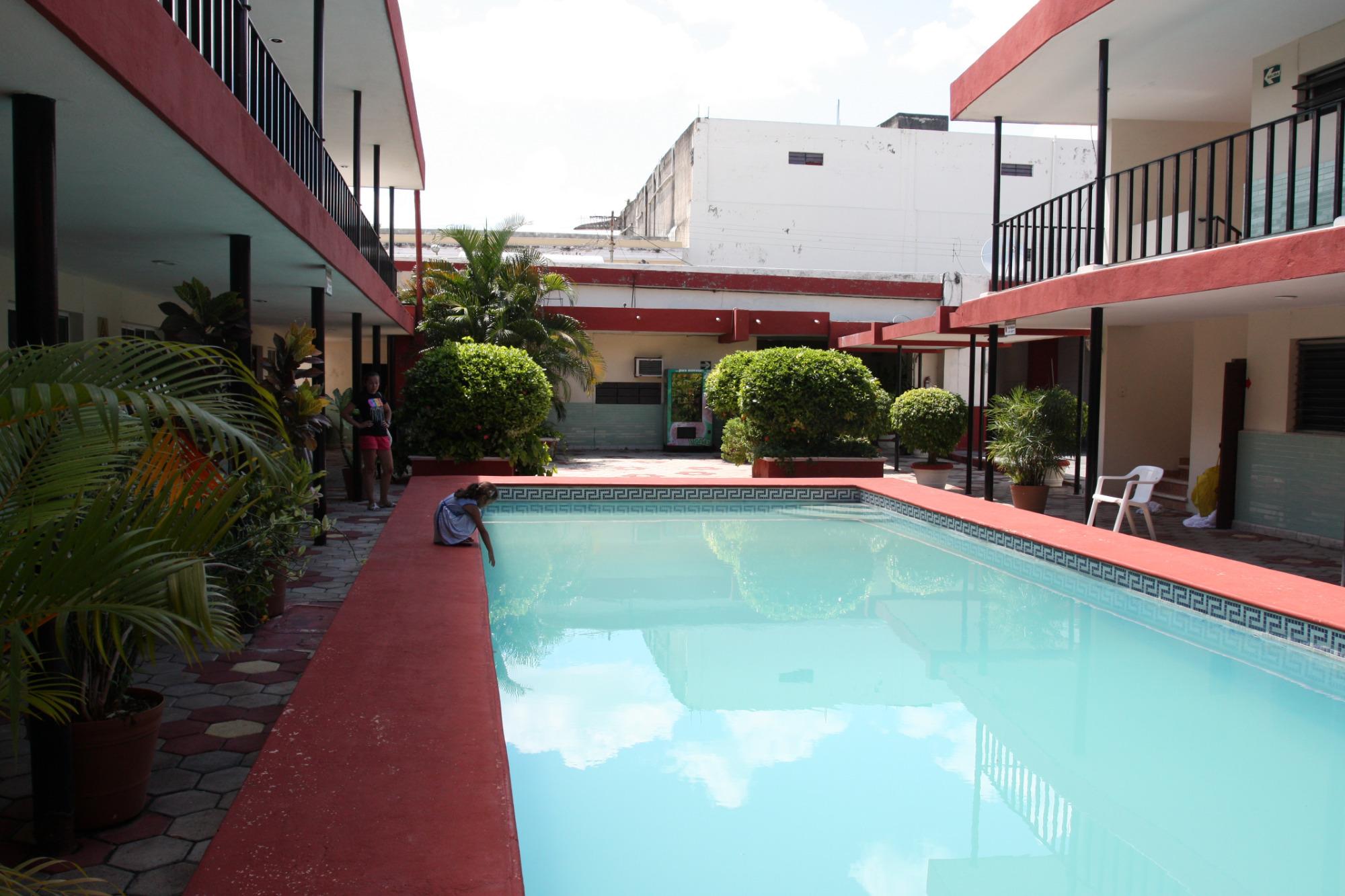 Hotel del Mayab-泳池