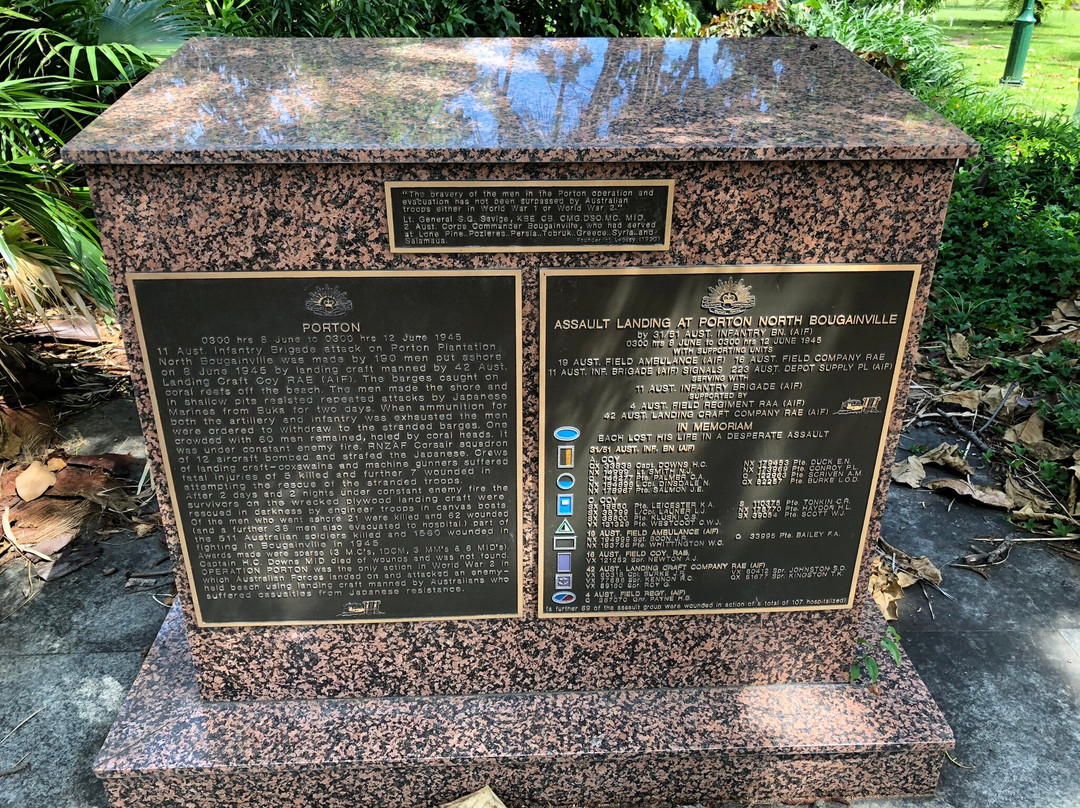 Anzac Memorial Park-North Ward必去景点