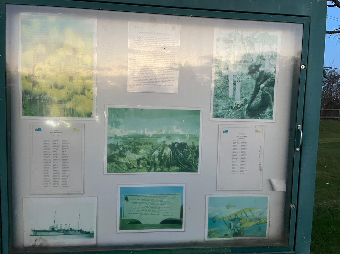 Avenue Of Honour Memorial Stone