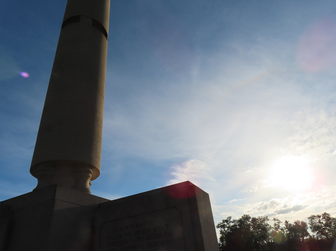 Virgil I. Gus Grissom Rocket Monument-Mitchell必去景点