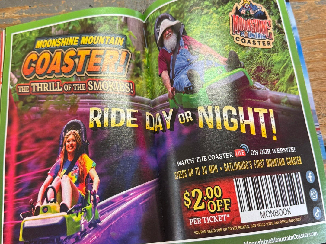 Moonshine Mountain Coaster-盖林柏格必去景点