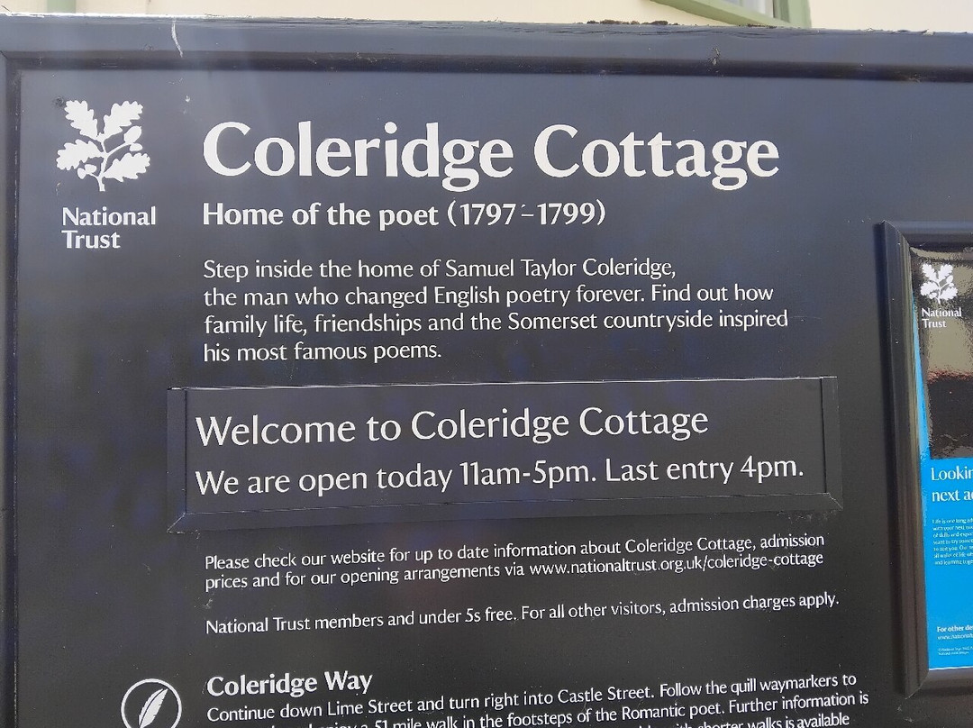 Coleridge Cottage景点图片