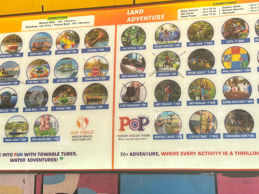 Pondy Ocean Park-Edayarpalayam必去景点