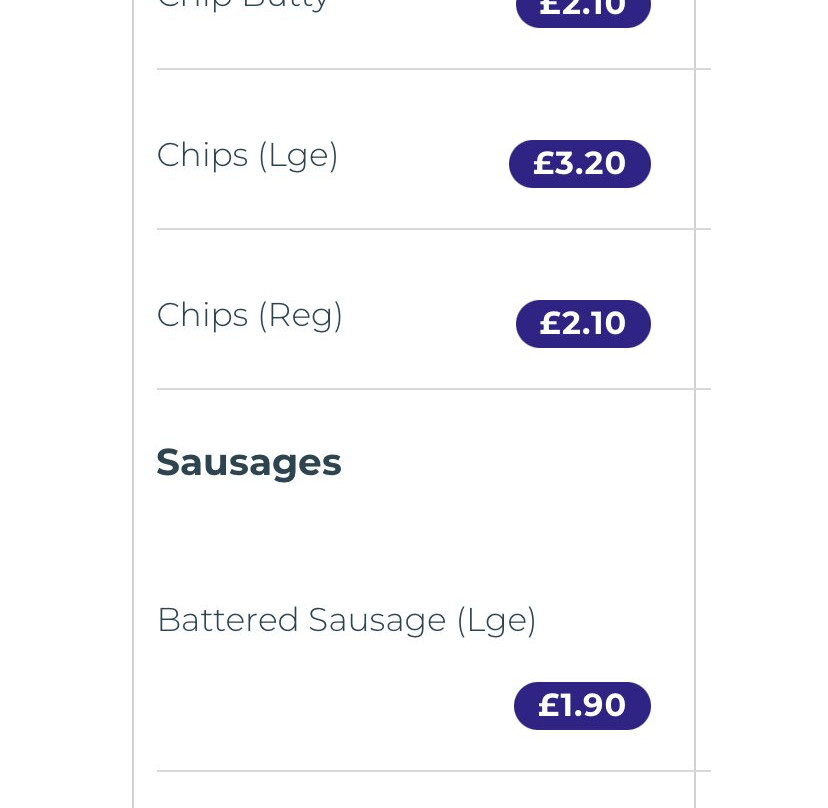 Big joe's fish and chips Windsor