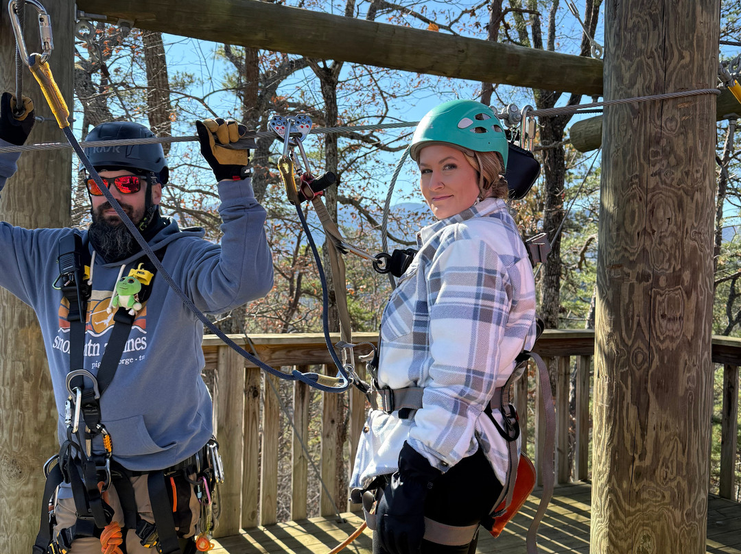 Smoky Mountain Ziplines-皮金福奇必去景点
