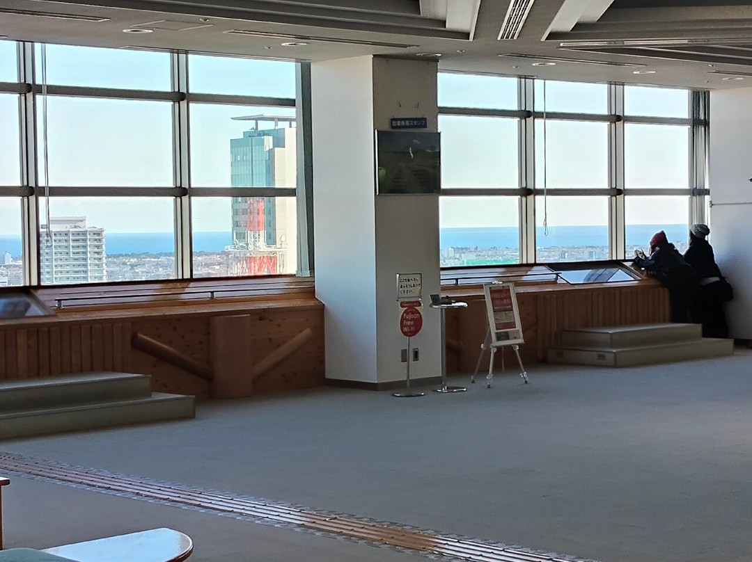 Prefectural Office Annex 21st Floor Lobby Outlook-静冈市必去景点