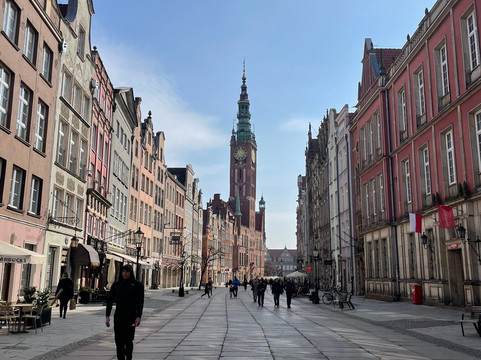 Gdańsk Długa Street-格但斯克必去景点