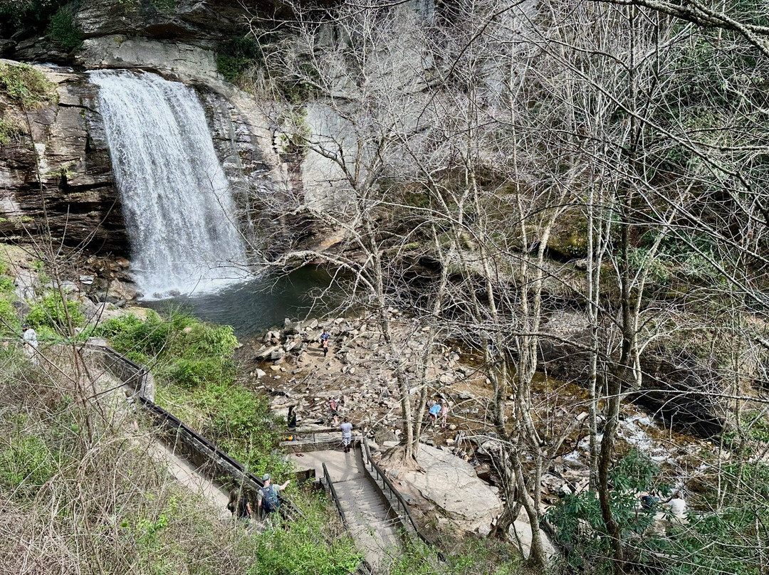 Looking Glass Falls-Pisgah Forest必去景点
