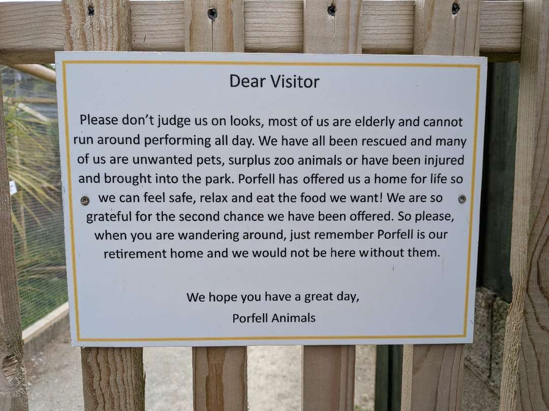 Porfell Wildlife Park & Sanctuary-利斯卡德必去景点